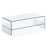 Burano Couchtisch aus Glas 110 x 55 cm - ZEN ZONE Furniture