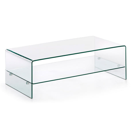 Burano Couchtisch aus Glas 110 x 55 cm - ZEN ZONE Furniture