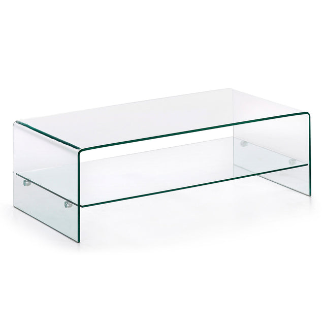 Burano Couchtisch aus Glas 110 x 55 cm - ZEN ZONE Furniture