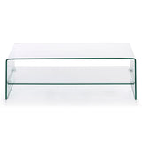 Burano Couchtisch aus Glas 110 x 55 cm - ZEN ZONE Furniture