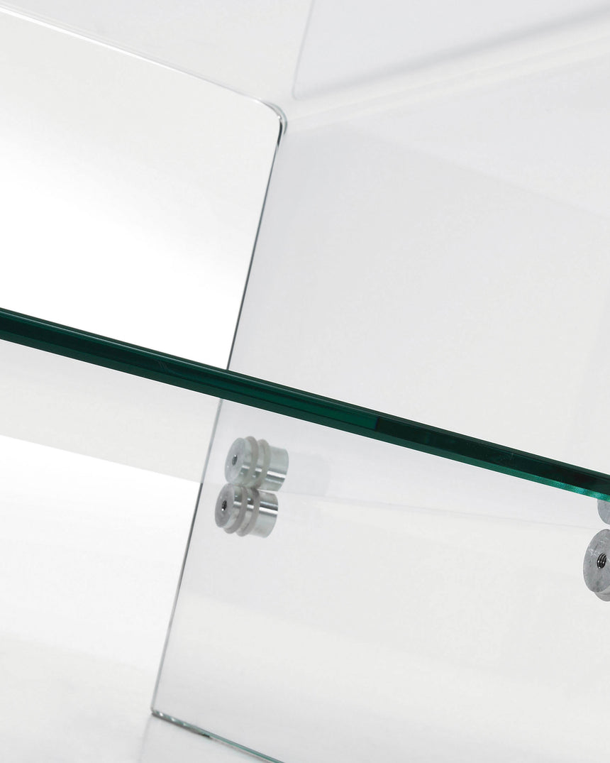 Burano Couchtisch aus Glas 110 x 55 cm - ZEN ZONE Furniture