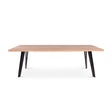 CAIN Tisch mit schwarzen Metallbeinen - ZEN ZONE