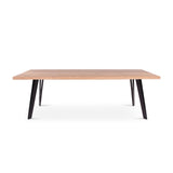 CAIN Tisch mit schwarzen Metallbeinen - ZEN ZONE