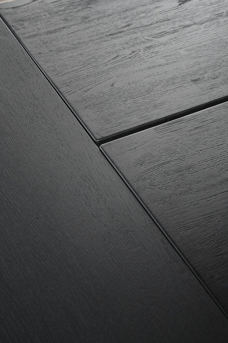 CARRADALE Esstisch Schwarz A-Beine 170x100x75cm - ZEN ZONE