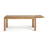 Isbel ausziehbarer Tisch 120 (200) x 75 cm aus massivem Eichenholz - ZEN ZONE