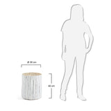Filip Beistelltisch Ø 35 cm weiß - ZEN ZONE