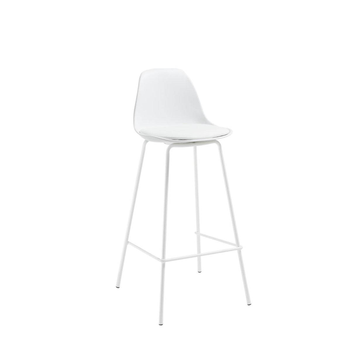 Brighter Barhocker weiß Höhe 65 cm - ZEN ZONE Furniture