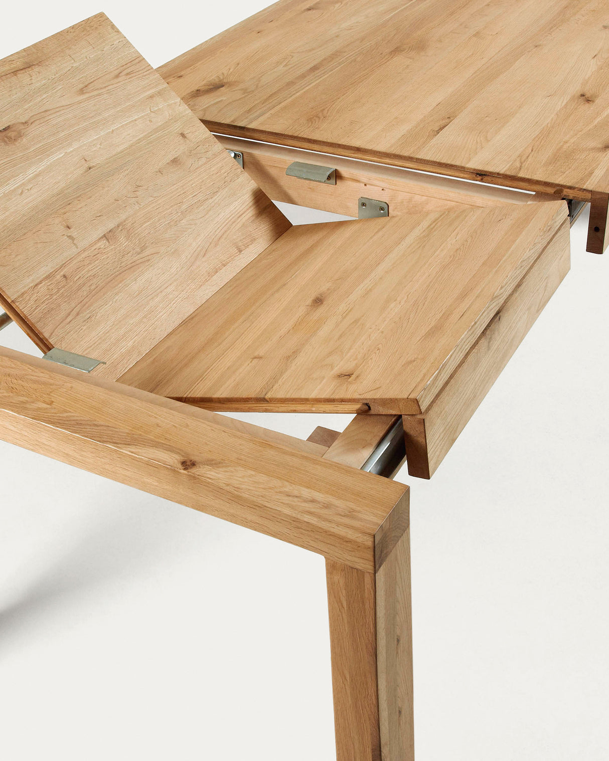Briva Ausziehtisch aus Eichenfurnier mit natürlichem Finish 180 (230) x 90 cm - ZEN ZONE Furniture