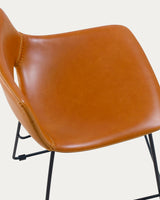 Zahara Barhocker Braun 65cm - ZEN ZONE Furniture