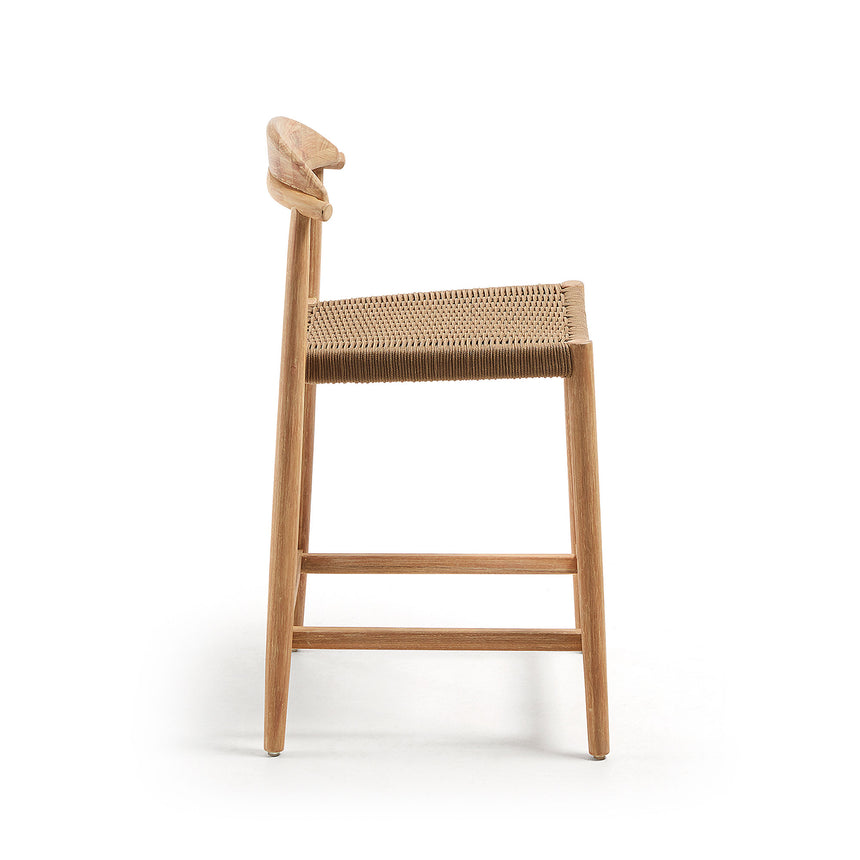 Nina Hocker aus massivem Akazienholz Höhe 62 cm FSC 100% - ZEN ZONE Furniture