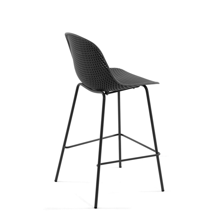 Outdoor Hocker Quinby grau Höhe 75 cm - ZEN ZONE Furniture