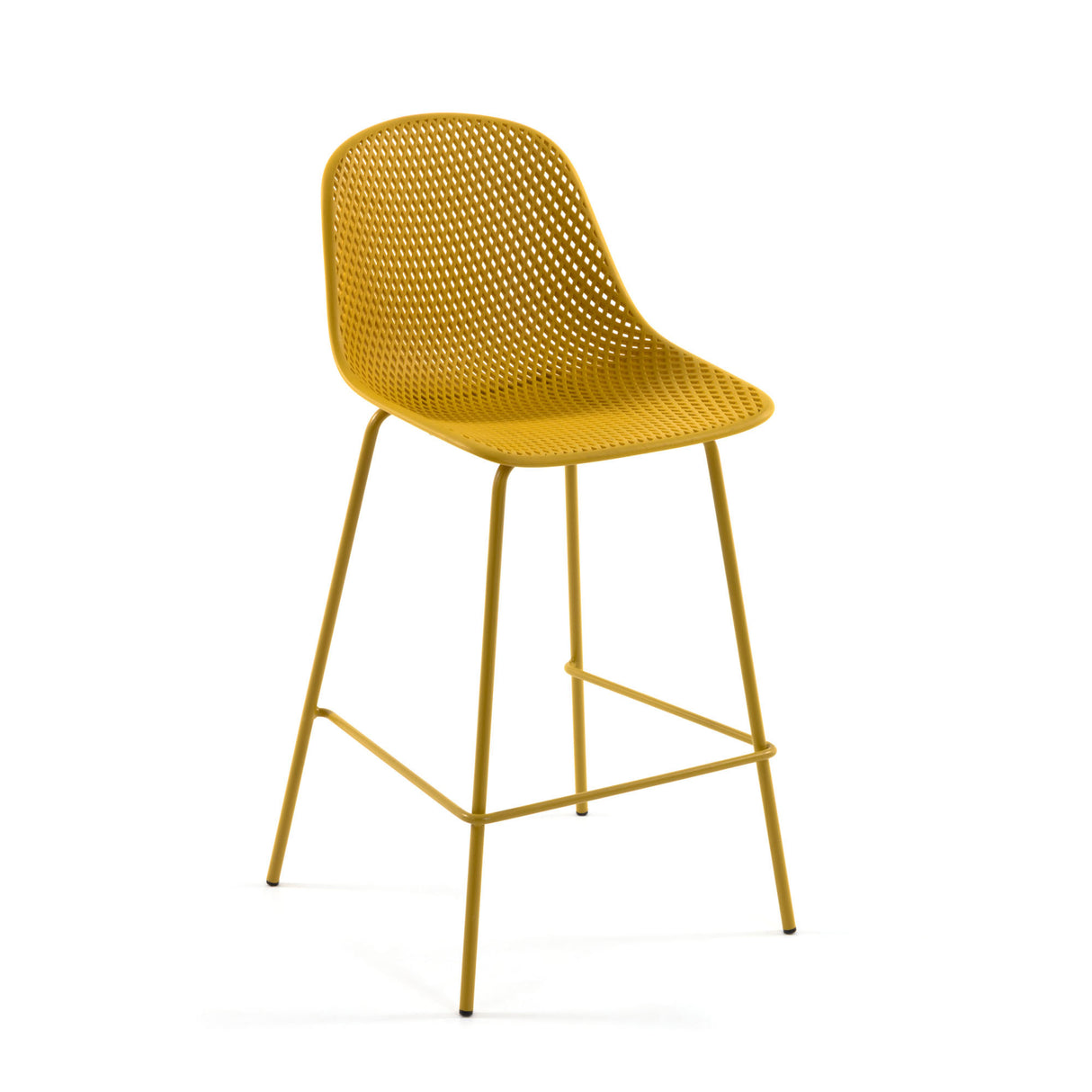 Outdoor Hocker Quinby gelb Höhe 75 cm - ZEN ZONE Furniture
