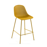 Outdoor Hocker Quinby gelb Höhe 75 cm - ZEN ZONE Furniture