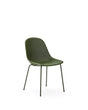Outdoor-Stuhl Quinby mit grünen Stahlbeinen - ZEN ZONE Furniture