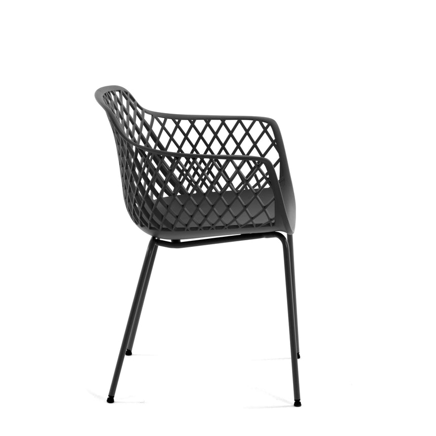 Quinn Outdoor Stuhl grau - ZEN ZONE Furniture