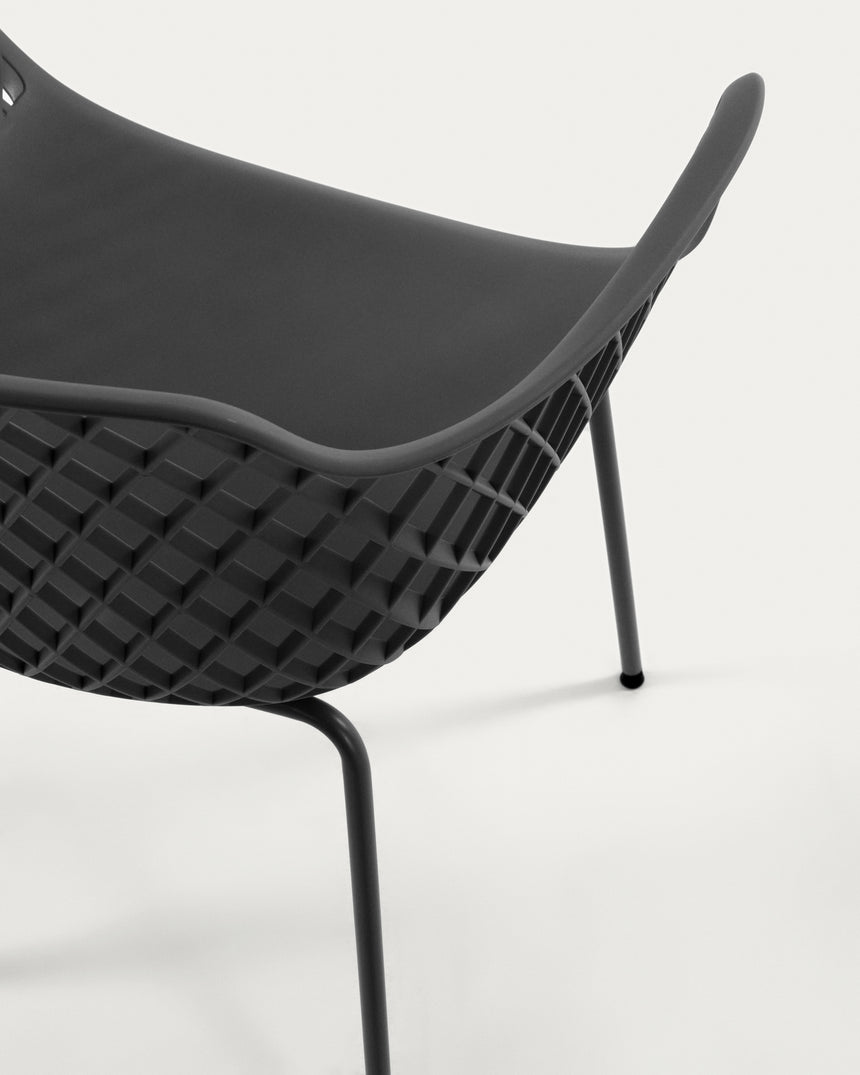 Quinn Outdoor Stuhl grau - ZEN ZONE Furniture