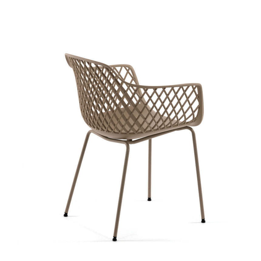 Outdoor Stuhl Quinn beige - ZEN ZONE Furniture