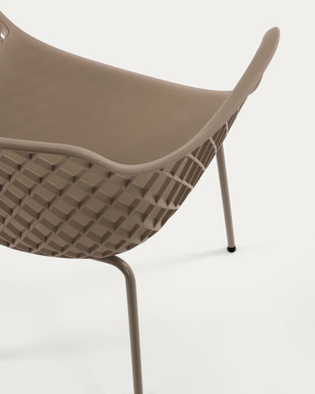 Outdoor Stuhl Quinn beige - ZEN ZONE Furniture