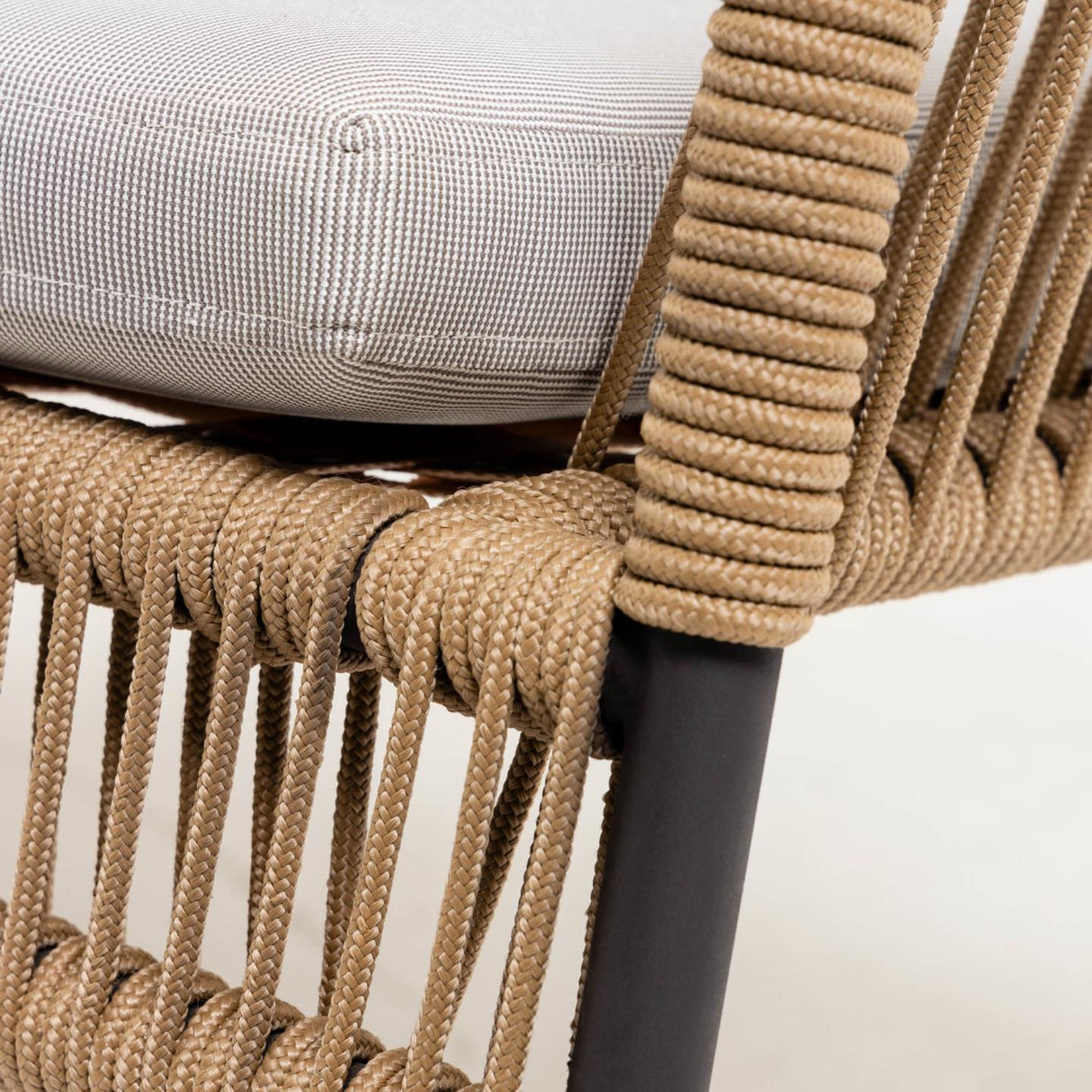 Samanta Sessel Seil in Beige - ZEN ZONE
