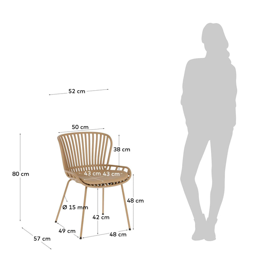Surpik Stuhl beige - ZEN ZONE Furniture