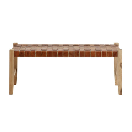 Calixta Bank aus massivem Teakholz 120 cm - ZEN ZONE Furniture