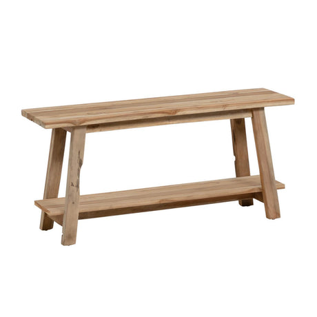 Safara Bank aus massivem recyceltem Teakholz 100 cm - ZEN ZONE Furniture