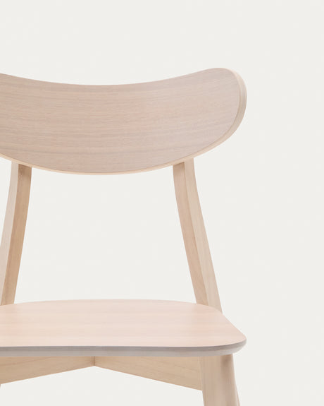 Safina Stuhl aus Eichenfurnier und massivem Kautschukholz - ZEN ZONE Furniture