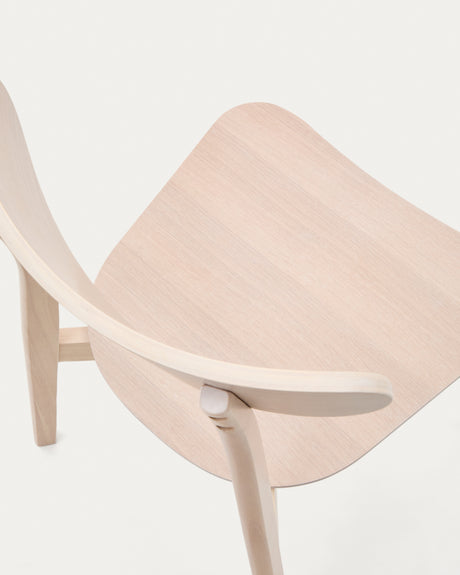 Safina Stuhl aus Eichenfurnier und massivem Kautschukholz - ZEN ZONE Furniture