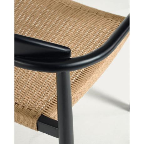 Nina Stuhl Beige Schwarz - ZEN ZONE