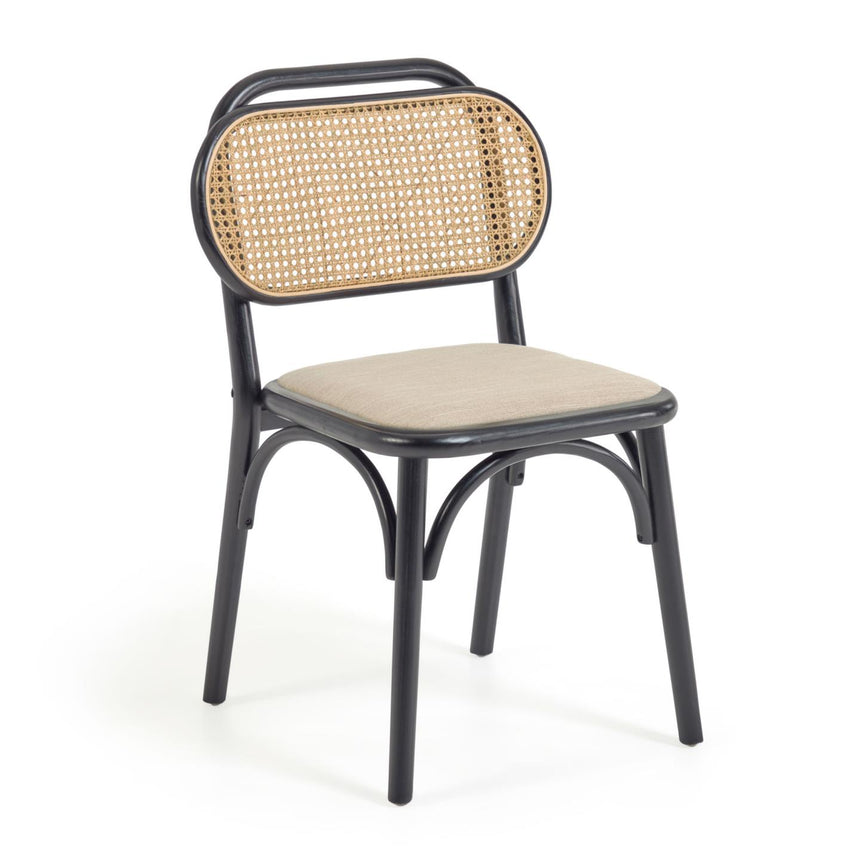Doriane Stuhl Schwarz - ZEN ZONE Furniture