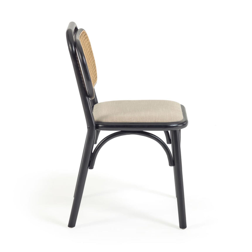 Doriane Stuhl Schwarz - ZEN ZONE Furniture