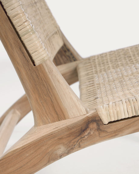 Beida Sessel aus massivem Teakholz - ZEN ZONE Furniture
