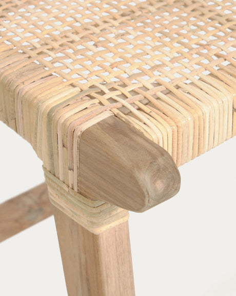 Beida Bank aus massivem Teakholz 120 cm - ZEN ZONE Furniture