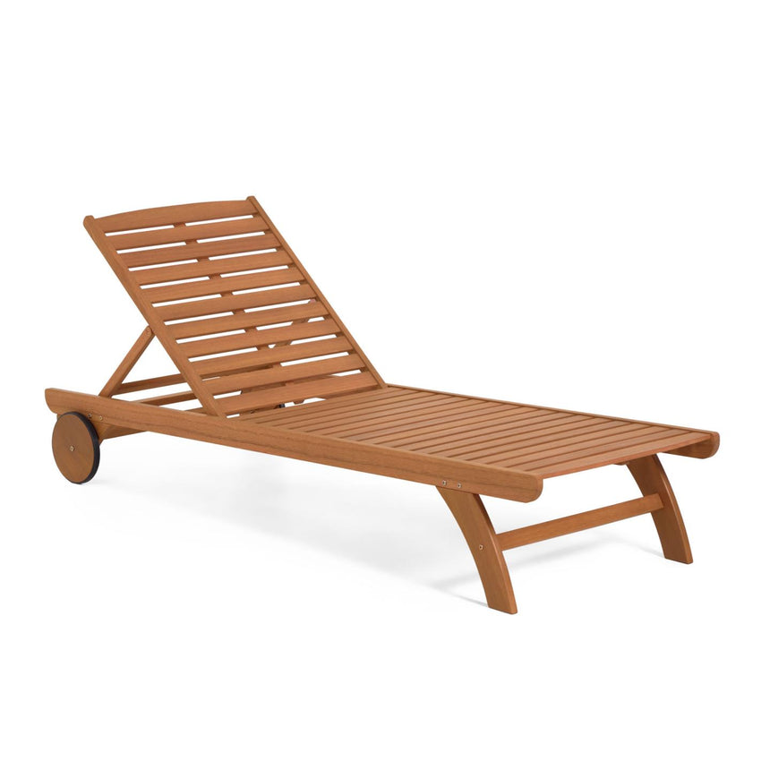 Beila Sonnenliege aus massivem Eukalyptusholz FSC 100% - ZEN ZONE Furniture