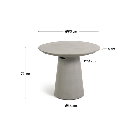 Itai Outdoor Tisch Ø 90 cm - ZEN ZONE