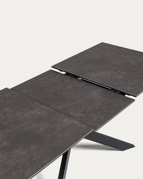 Atminda ausziehbarer Tisch 160 (210) x 90 cm Feinsteinzeugplatte - ZEN ZONE Furniture