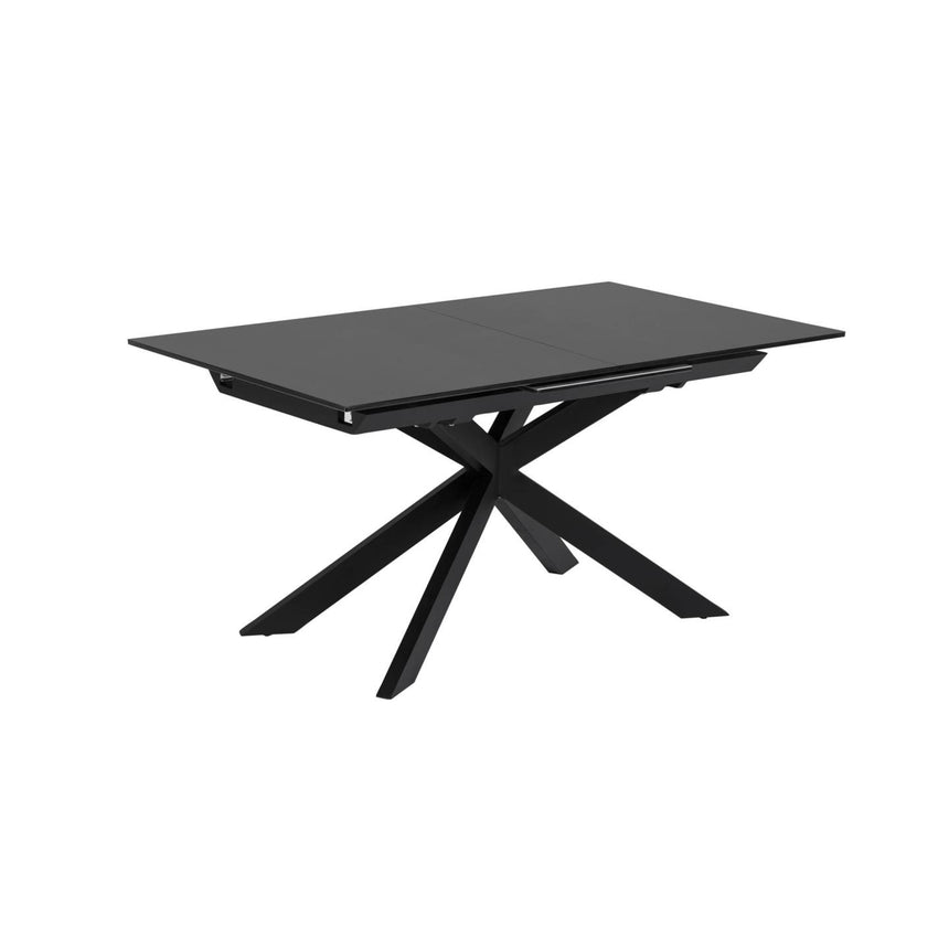 Atminda Ausziehtisch Schwarz 160 (210) x 90 cm - ZEN ZONE Furniture