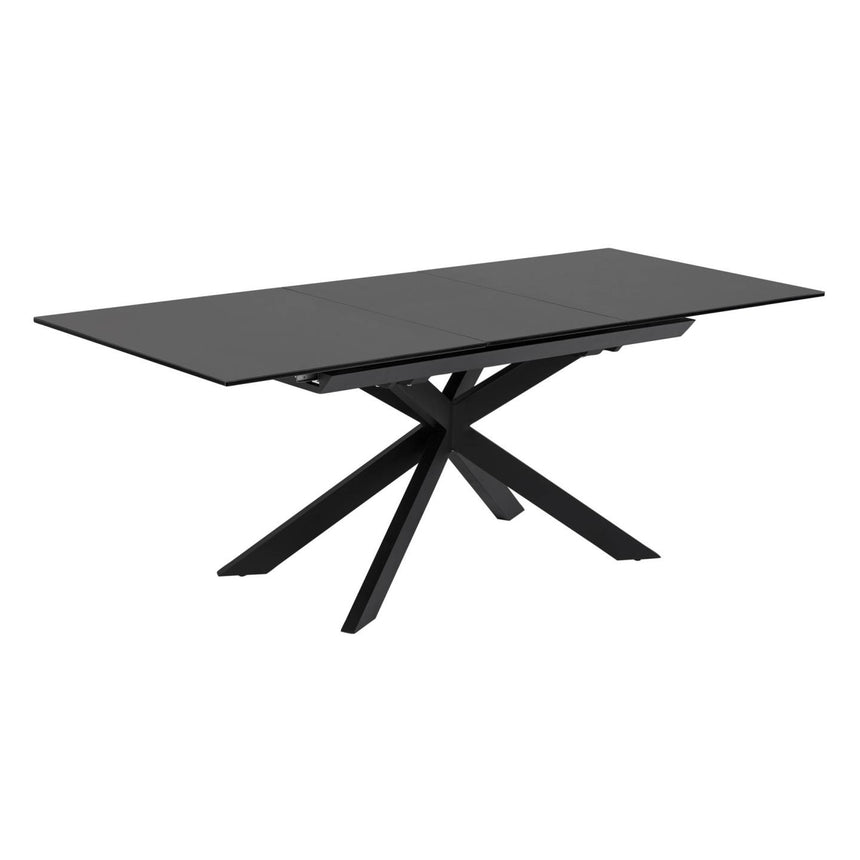 Atminda Ausziehtisch Schwarz 160 (210) x 90 cm - ZEN ZONE Furniture