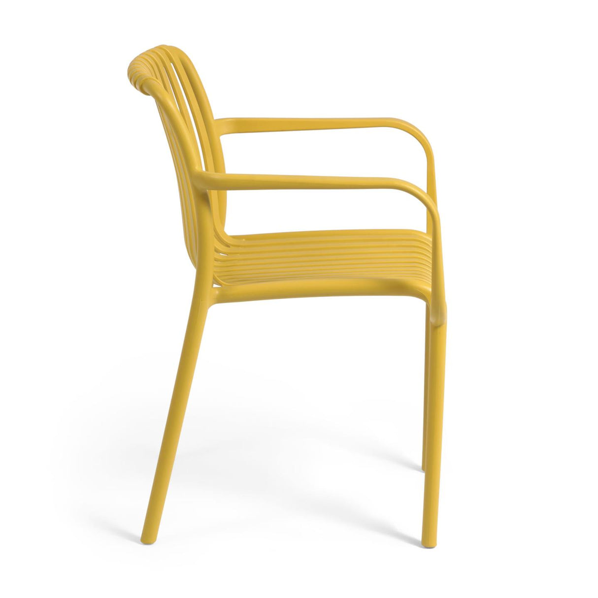 Stapelbarer Outdoor Stuhl Isabellini gelb - ZEN ZONE Furniture