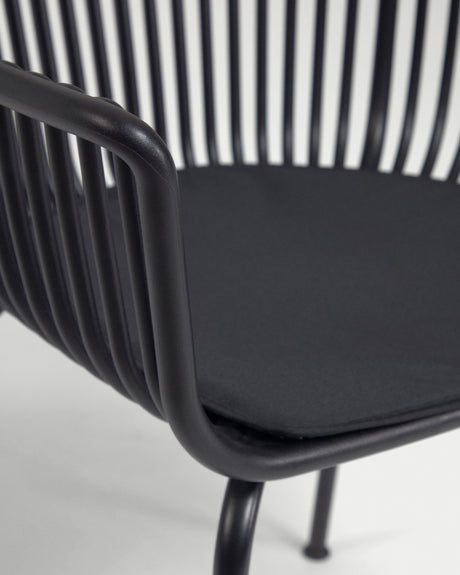 Outdoor Stuhl Surpika schwarz - ZEN ZONE Furniture