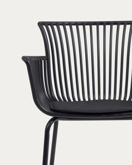 Outdoor Stuhl Surpika schwarz - ZEN ZONE Furniture