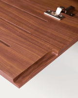 Carolin TV-Schrank 1 Türe und 1 Schublade aus Nussholzfurnier 180 x 63,5 cm - ZEN ZONE Furniture