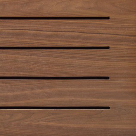 Carolin TV-Schrank 1 Türe und 1 Schublade aus Nussholzfurnier 180 x 63,5 cm - ZEN ZONE
