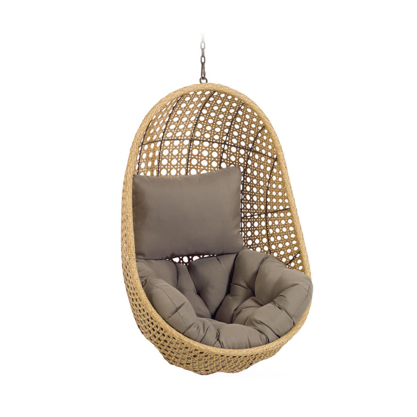 Cira Hängesessel mit natürlichem Finish - ZEN ZONE Furniture
