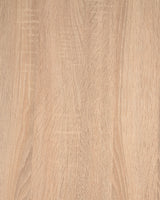 Argo runder Tisch mit Melamin natur und schwarzen Stahlbeinen Ø 119 cm - ZEN ZONE Furniture