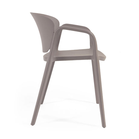 Ania stapelbarer Stuhl 100% outdoor braun - ZEN ZONE Furniture