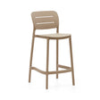 Morella Outdoor-Hocker aus Kunststoff in Beige Höhe 65 cm - ZEN ZONE Furniture