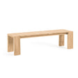 Gartenbank Victoire aus massivem Teakholz 215 cm - ZEN ZONE Furniture