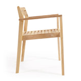Victoire stapelbarer Gartenstuhl aus massivem Teakholz - ZEN ZONE Furniture