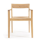 Victoire stapelbarer Gartenstuhl aus massivem Teakholz - ZEN ZONE Furniture